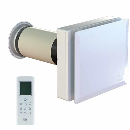 Vortice HRW MONO - Ventilation double flux décentralisée autonome Hygro + Wifi - 30 m³/h - VMC et ventilation