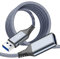 sweguard USB 3.0 Verlängerung Kabel 4M,Verlängerungskabel USB-A Stecker auf A Buchse Nylon USB Kabel Verlängerung 5Gbps Superschnelle für Kartenlesegerät,Tastatur, Drucker, Scanner, Kamera, Hubs
