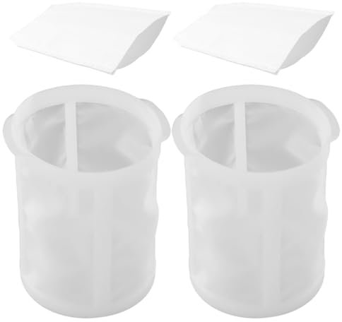 4 pcs Staubsaugerzubehör, Vorfilter Teil, Staubsaugerfilter kompatibel mit Makita CL100/106/180 DCL180, (2 Filter + 2 Vorfilter)