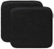 RACE LEAF 2er Set 40,5x40,5 cm Memory Foam Slow Rebound Sitzkissen Indoor Household Sitzkissen Wasserfeste Oberfläche und rutschfeste Unterseite Schwarz (Schwarz)