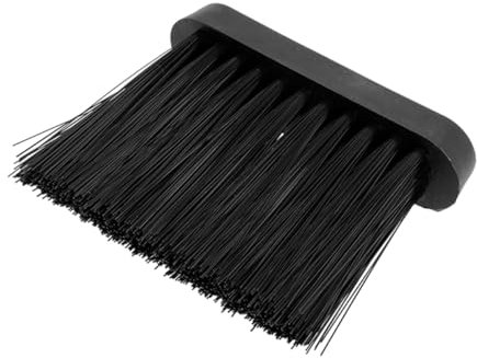 MUCKLILY Escoba De Mano para Chimenea Limpiador De Ceniza y Polvo Cepillo De Repuesto Fácil De Usar