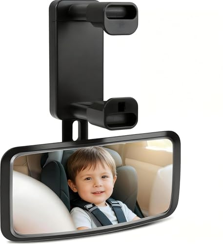Baby Autospiegel 360 Grad Rücksitzspiegel mit Klemme