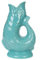 Gurgly Iconic Aqua Glug Krug Groß 28cm 1,4L - Fisch Wasserkrug Deko Fisch Vase Ornament Karaffe