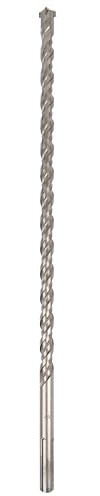 Torxero Brocas SDS MAX de 7/8 x 24 pulgadas, brocas de martillo giratorio, brocas de carburo, brocas de mampostería para hormigón, piedra y ladrillo, martillo SDS MAX doble flauta, broca de