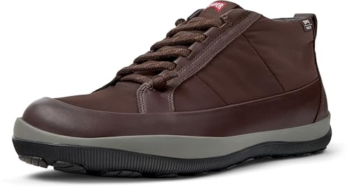 Camper Men Peu Pista Gm K300417 Basket Bootie, Dark Brown 014, 7 UK