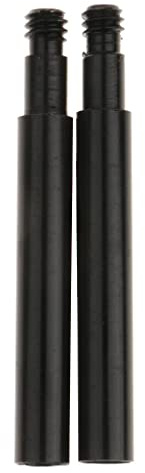 Presta-Ventilverlängerung, 50 mm, Schwarz, 2 Stück