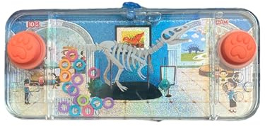 Mini giochi d'acqua. Giochi d'acqua ad anelli per ragazze e ragazzi. Gioco di abilità di viaggio Aguaplay. Acqua Geme. Aqua Play. (Rex Scheletrico)