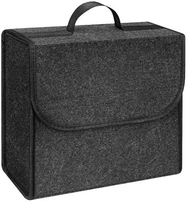 Xibao 30x15x30CM Organizador Maletero Coche,Bolsa Maletero Coche,Accesorios para Coches,Organizador para Herramientas y Limpieza,Apto para Todo Tipo de Coches,Camionetas,SUV y Autocaravanas