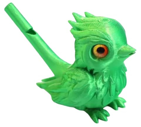 EcoGleam EcoGlean 6 stycken rörliga djurfigurer av PVC, 3D-tryckta | 6 stycken 3D-tryckta fågelpipor; ledade djurfigurer av PVC, realistisk design för hem, kontor, dekor; dekorativa