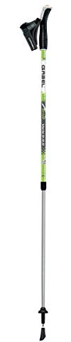 Gabel Vario s-9.6 Green, Varillas de Nordic Walking Unisex – Adulto, Lima, Longitud Ajustable