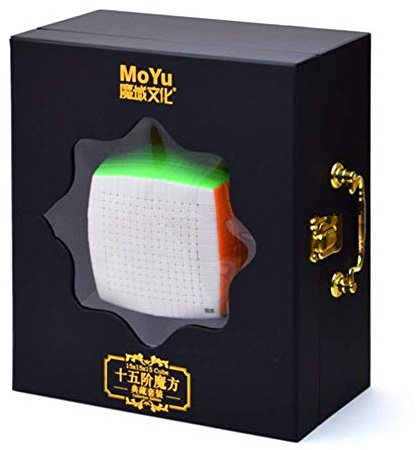 CuberSpeed Moyu 15x15 Stickerless Speed Cube 15x15x15 Speed Cube Puzzle