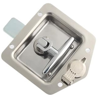 Türschloss, Edelstahl-Kastenschloss, stoßfestes Kastenschloss, Panel-Schloss, Side-by-Side-Türschloss, T-Griff-Flachkastenschloss, Haubenschloss
