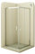 i-flair Duschkabine DIANA mit Schiebetüren 70x85 cm Höhe: 190 cm Eckdusche mit Rollensystem aus durchsichtigem 6mm NANO ESG Glas DK77