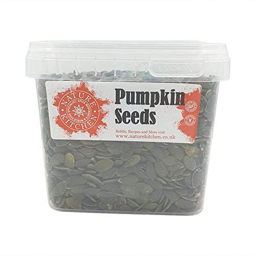 Nature Kitchen Pumpkin Seeds 650G Large Tub Of Seasoning Spices And Herbs. Gluten-Free and Vegan, Everyday Cooking Blends For Marinades, Sauces, Frying, Baking Or Grilling