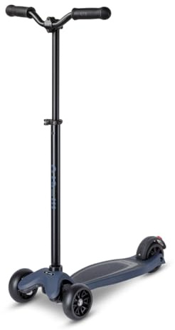 Micro® | Micro Kickboard Reloaded | Patinete 3 Ruedas Adultos y Jóvenes | Luz Trasera de Seguridad alimentada por Dinamo sin baterías | Manillar Ergonómico Regulable | Rodamientos ABEC9 (Plum)