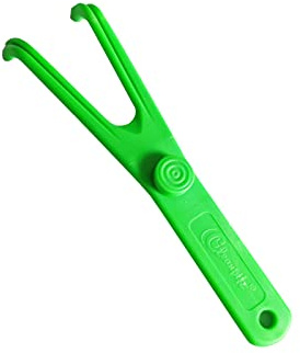 1 supporto per filo interdentale con impugnatura ergonomica strumento riutilizzabile per l'igiene orale per spazi stretti tra i denti
