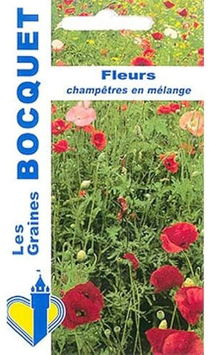 Sachet de graines de Fleurs champêtres en mélange - 5 g - LES GRAINES BOCQUET