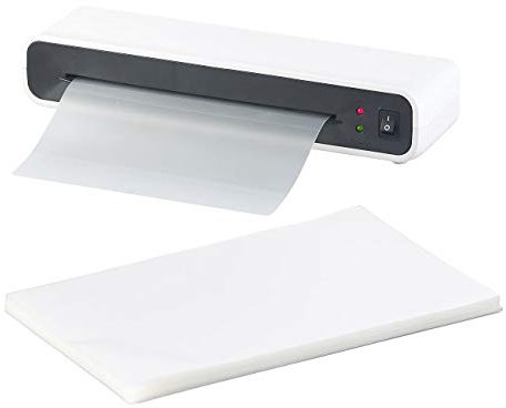 General Office Mini Laminiergerät: Laminiergerät für Formate bis DIN A4, inklusive 40 Folien (A4) (Laminier, Laminator, Laminierfolien)
