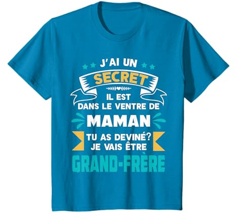 Cadeau Enfant Annonce Grossesse Grand Frère - Naissance Bébé T-Shirt