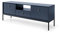 mb-moebel TV-Kommode Lowboard mit Schublade TV-Board Fernsehschrank Fernsehtisch TV-Schrank Goldene Griffe - 154x56x39 cm - Melody IV Dunkelblau