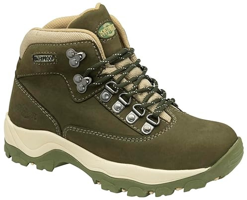 Northwest Territory PEAK Women's Leather Waterproof Walking & Hiking Boots