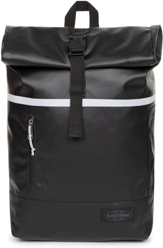 Eastpak UP ROLL BIKE ryggsäck, presenning svart – Rullstängning, Dold Fästanordning, 23L