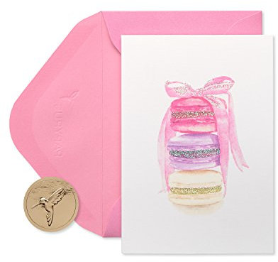 Papyrus Blanko-Karten mit Umschlägen, Macarons-Stapel, 14 Stück