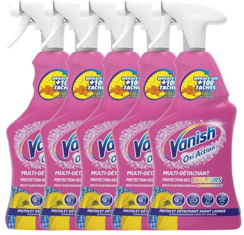 Vanish 5 x 750 ml Oxi Action Fleckenentfernerpistole