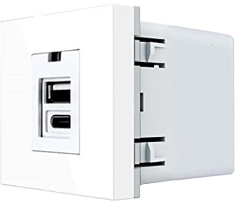 Presa da incasso in plastica 4/6/8 scomparti per inserti Livolo con inserto in piastrelle, serbatoio a pavimento a scomparsa opzionale con inserti