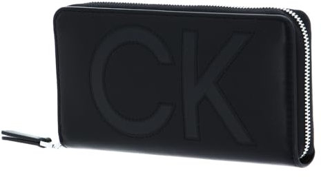 Calvin Klein CK Set Zip Around Wallet Large CK Black
