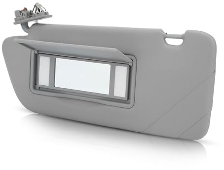 Viseras Interiores para Automóviles, ABS Parasol para El Lado Izquierdo del Conductor Automático Visera Parasol Sin Techo Corredizo Y Reemplazo De Luz para Peugeot 2008 3008 301 308 308S 408 508