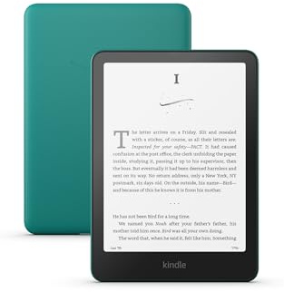 Amazon Kindle Paperwhite 16GB (newest model) – 20% faster, with new 7 glare-free display and weeks of battery life – Jade