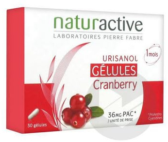 Naturactive Urisanol Confort Urinaire Entretien Bio 30 Gélules