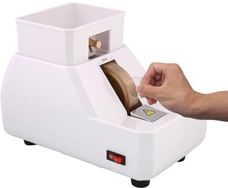 Lens Grinder Optical Hand Edger Polisher - Manual Edge Grinding Machine with #180 and #280 Diamond Wheels for Eyeglasses in Optical Stores and Eye Hospitals