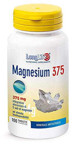 Integratore Alimentare A Base Di Magnesio Con Funzione Antiossidante Magnesium 100 Tavolette