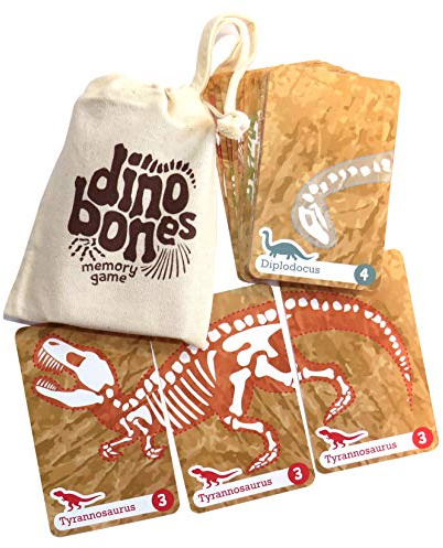 Hillcrest Games Dino Bones - Dinosaur Memory Game