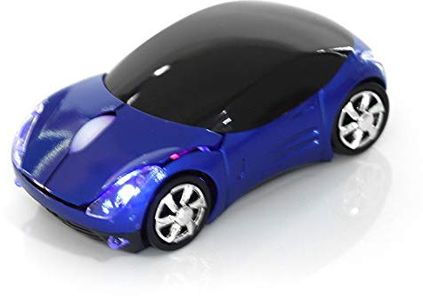 Dpofirs Wireless Mouse for Kids, 2.4G Wireless Mouse with USB Receiver, Car Wireless Mouse Optical Mouse 1600DPI for Laptop PC Tablet Gaming Office Mac Windows