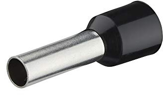 DEBFLEX Cosses electriques, Cosses à sertir, Embout pré isolé, Embouts de cablage pré isolé, Connecteur électrique, Embout de Câble, Embout Pre Isole en 6 mm Sachet De 10 Pieces, 711095