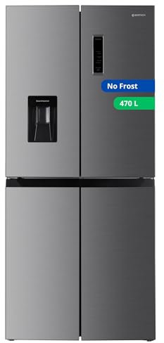GEDTECH Réfrigerateur multi-portes GMP470IXT 470L (301L + 169L) - Distributeur d'eau - No Frost - Inox