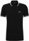 BOSS Mens Polo Shirt Polo Shirt Short Sleeve Top Black 3XL