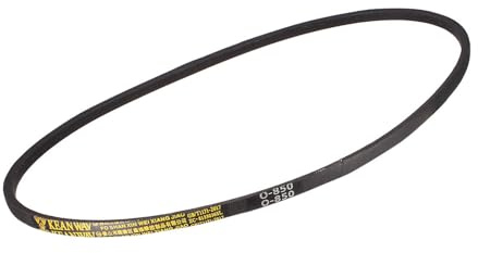 Kozelo O-850 V-Belts - [850mm Pitch Length x 10mm Width x 6mm Thickness] Rubber Drive Belt for Power Transmission Use, Black