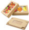 20 Stück Keksschachtel mit Sichtfenster Kraftpapier Gebäckkarton Braune Papier Cupcake Box Tortenschachtel mit Klarem Fenster Transportbox Karton Snackbox Keks Verpackung 17,8 x 11 x 3,9 cm