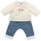 Corolle Mon Premier Poupon Hose und Top, Paris, für alle 30 cm Babypuppen, ab 18 Monaten
