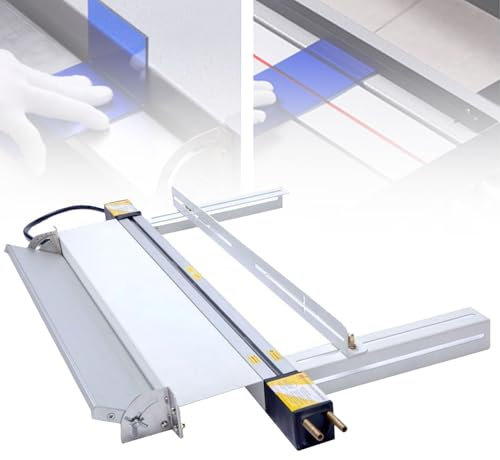 Oiyekntd Plieuse en Acrylique, plieuse Manuelle de Feuilles de Plastique, Chauffage de Bandes avec Support de réglage d'angle, plieuse en Plastique PVC Acrylique, épaisseur de 1 à 6 mm,300mm