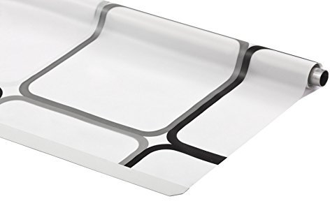 KS Handel 24 ERSATZROLLE HALB-Kassetten DUSCHROLLO ALLE Designs 7 Breiten EINFACHER WECHSEL (140x240 cm, Quadro)