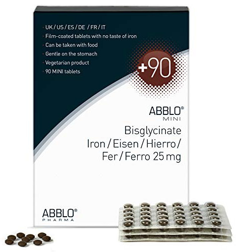 25 mg. Ferro Bisglicinato ABBLO - 1 compressa al giorno