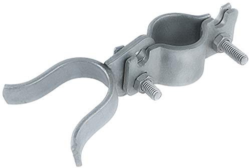 Skelang Chain Link Fence Gate Latch 1-3/8 x 1-3/8, Chain Link Fence Lock, Galvanized Fence Fork Latch for Fence Gate, Kennels