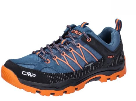CMP Kids Rigel Low Trekking Shoe WP Wanderschuhe, niedrig, blau, 40 EU
