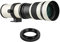 Hanzete Camera MF Super Telephoto Zoom Lens F/8.3-16 420-800mm T2 Mount with AI-mount Adapter Ring Universal 1/4 Thread Replacement for Nikon AI-mount D50 D90 D5100 D7000 D3 D5100 D3100 D3000 D60 Came