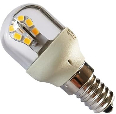 Fengyan Home Bulbs, Confezione da 20 lampadine a LED for lampadari in Cristallo AC12-85V E12/E14/E17 4W, Luce a Petalo a 360 Gradi Lampada Domestica(Warm White,E12 12-80V)